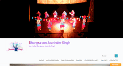 Desktop Screenshot of bhangraspain.com