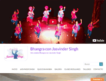 Tablet Screenshot of bhangraspain.com